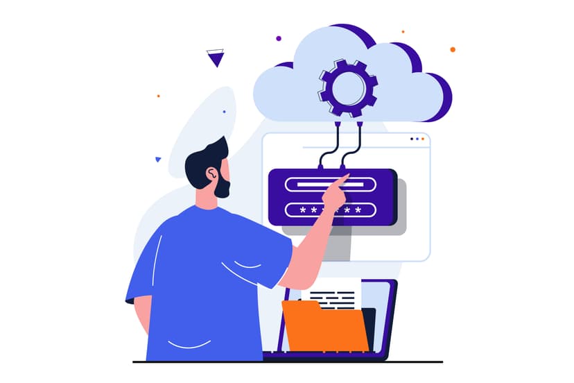 Login visual